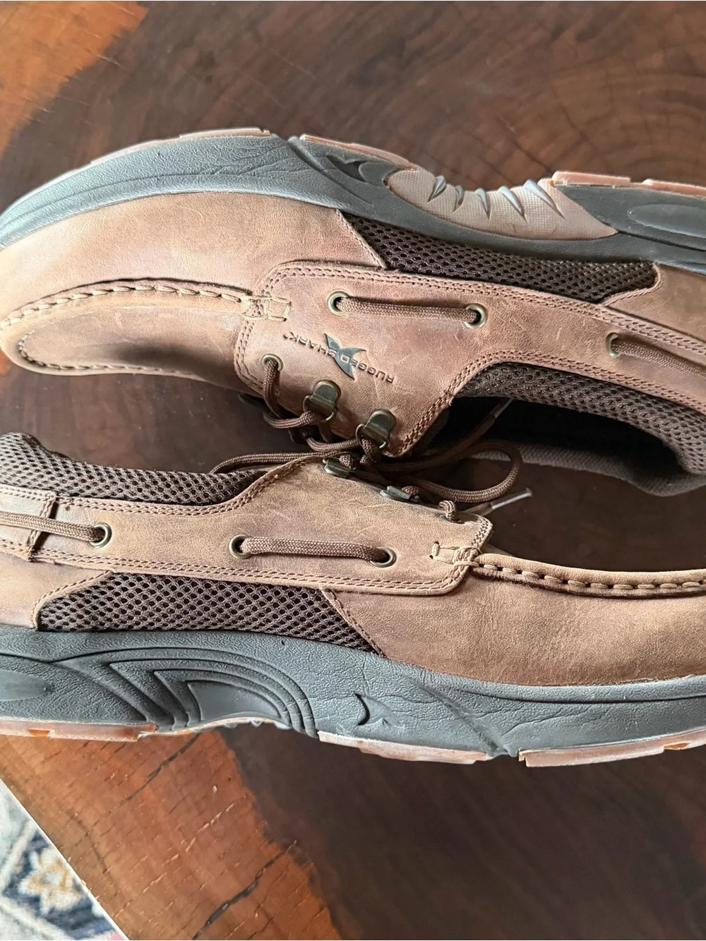Rugged Shark Men’s Shoes 13 M Atlantic Classic Brown Casual Boat